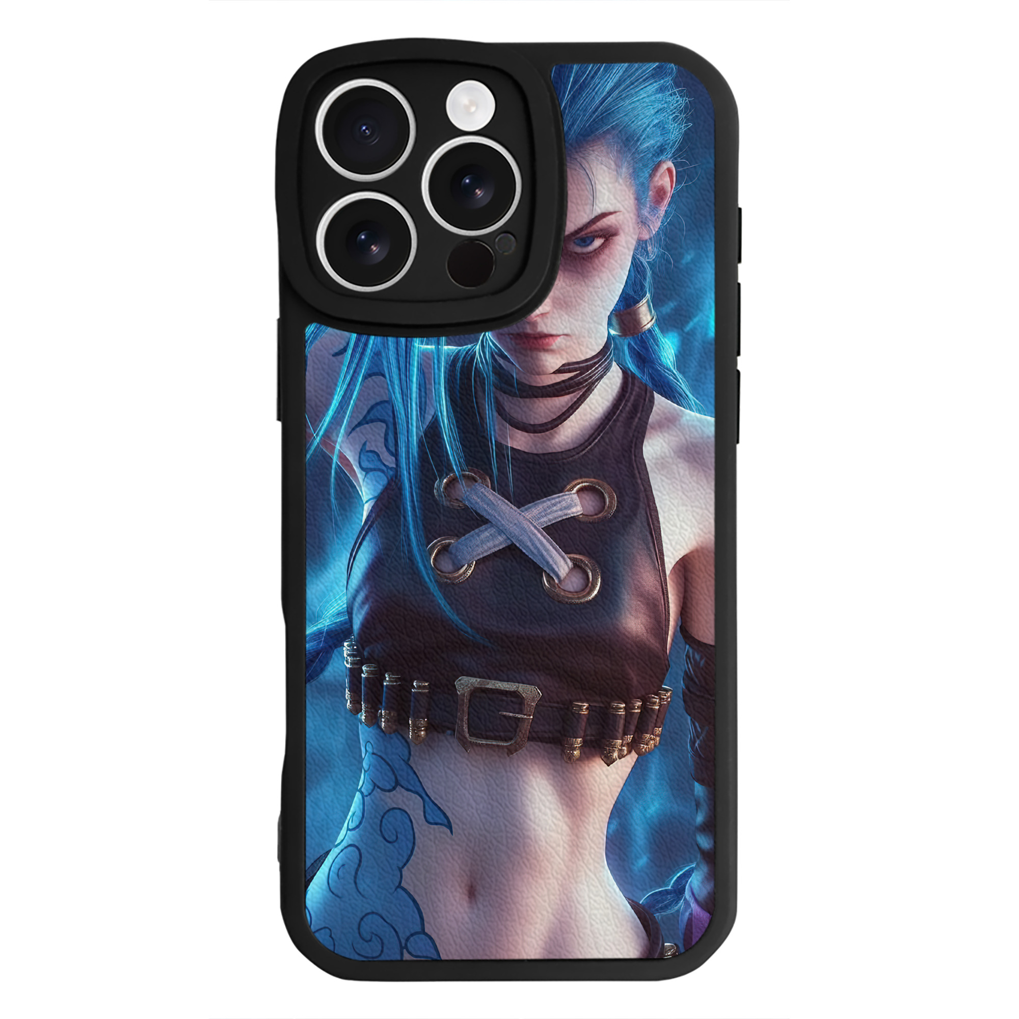 リーグ・オブ・レジェンド League of Legends LOL 【iPhone 16シリーズ対応】シリコンスマホケース（レザー調） 材質：シリコン